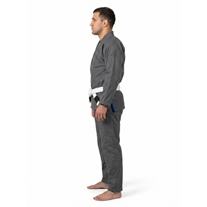 Kimono de Jiu Jitsu Brasileño Personalizado de 450 GSM, Tejido Perlado, Ripstop de Algodón, Cinturón Sólido para Competición, Marca Privada OEM - Product Image 3