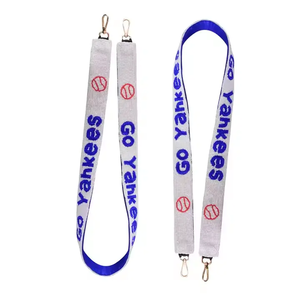 Titan Up Webbing <b>Strap</b> With Raised Text And Star Pattern Fashion Bag Accessory - Product Image 6