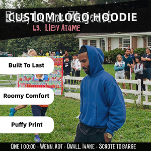 Sweat à capuche d'hiver surdimensionné en molleton bouclette 100 % coton épais, sans cordon de serrage, sans doublure, avec logo personnalisé - Product Image 2