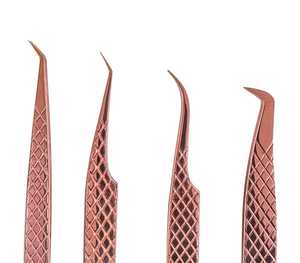 Pinces à cils en acier inoxydable à marque privée, très vendues, avec pointe volumisante - Product Image 5
