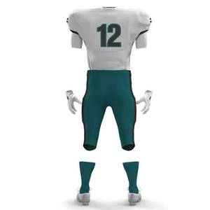 Venta al por Mayor de Conjuntos de Camisetas de Fútbol Americano Unisex para Jóvenes, Diseño 2026, Personalizables con Sublimación Completa, Uniformes Deportivos - Product Image 5