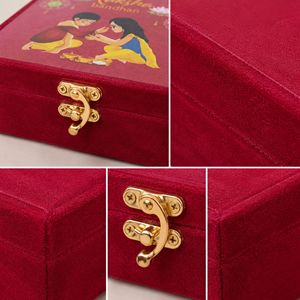 Decorative Rakhi <b>Hamper</b> <b>Box</b> for Raksha Bandhan, Premium Festive Gift Packaging <b>Box</b> for Sweets and Dry Fruits - Product Image 6