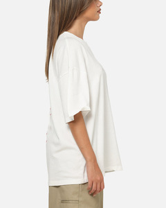 T-shirt décontracté d'été pour filles, blanc uni, coupe oversize, manches courtes, t-shirt de haute qualité pour femmes, coupe décontractée, style sportif - Product Image 5