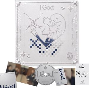 XLOV I, God มินิอัลบั้มชุดที่ 2 [I Ver.] โฟโต้บุ๊ค + ซีดี + โฟโต้การ์ด 2 ใบ + การ์ดข้อความแบบกระจก + ปกดิจิแพ็ค (SERVE) เพลงเคป๊อป - Product Image 1