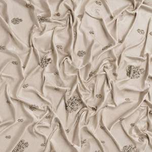 Tela de Chifón Bordada Malty Dobby, 100% Poliéster, Transpirable, Ecológica, para Bodas, Color Personalizado, Suministro Textil, Exportaciones - Product Image 4