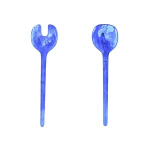 Cuchara de Resina de Lujo Moderna para Ensalada con Agarre Cómodo y Textura Brillante, Ideal para Restaurantes de Alta Cocina - Product Image 3