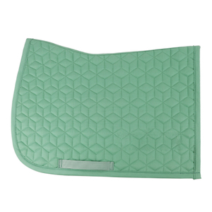 Tapis de selle en tissu sergé vert menthe, léger et durable, équipement équestre pour un confort et des performances supérieurs - Product Image 3