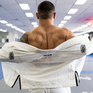 Vêtements d'arts martiaux respirants brodés sur mesure, uniforme BJJ GI de haute qualité à bas prix, uniformes de Jiu Jitsu Gi - Product Image 3