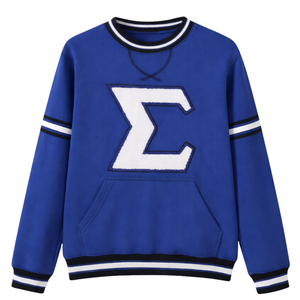 Maglione Blu Phi Beta Sigma in Ciniglia con Design Classico, Comfort e Stile Premium per Fraternità Greche - Product Image 4