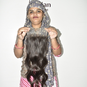 Closure HD 6*6 Body Wave pour femmes, cheveux humains indiens 100g, fabrication artisanale, cheveux naturels, double trame, vente en gros, extension de cheveux avec cuticules intactes - Product Image 4