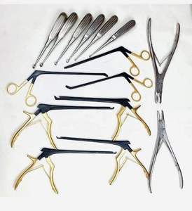 Kerrison A+ Surgical Orthopedic Instrument <b>Set</b> 15-Piece Rongeurs Bone Curettes Manual Stainless Steel CE Approved High Quality 1 - Product Image 1