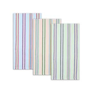 Serviettes de cuisine 100% coton, design rayé, super absorbantes, séchage rapide, pour usage domestique et en restaurants - Product Image 6
