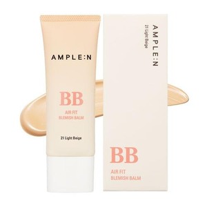 Crème BB Coréenne Airfit K-Beauty à l'Acide Hyaluronique et Niacinamide, Beige Clair 30ml, Crèmes CC à la Niacinamide et à l'Acide Hyaluronique - Product Image 1