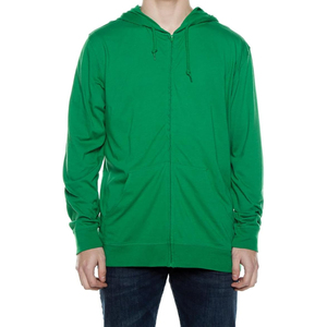 Sweat à capuche zippé oversize de haute qualité pour homme, style streetwear, épaules tombantes, impression en relief, logo brodé personnalisable, matière polaire - Product Image 3
