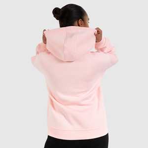 Sweat-shirts surdimensionnés pour femmes sur mesure, avec broderie appliquée, logo imprimé DTF, coupe-vent, respirant, en polaire, pour l'automne et l'hiver - Product Image 2