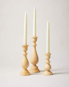 Porte-bougie en bois minimaliste qui complète les styles de décoration simples et les tendances de la décoration intérieure moderne - Product Image 3