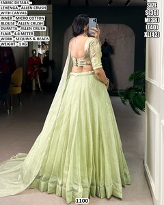 Lehenga Elan Verde Royale - Product Image 1