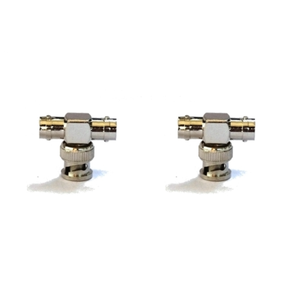 Conector Adaptador en T BNC, Divisor Coaxial RF, Latón Niquelado, Distribución de Señal de Video, Montaje de Cable Duradero, Alta Calidad - Product Image 6
