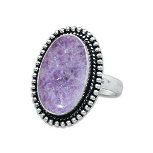 Anillo de Piedras Preciosas Hecho a Mano, Plateado, Diseño Bohemio, Varias Formas, Moderno, Venta al Por Mayor, Unisex - Product Image 4
