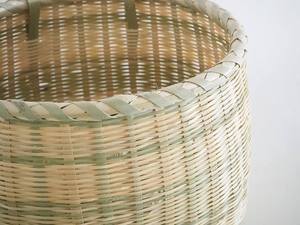 Cesta de Bambú Premium, Caja Redonda de Almacenamiento, Organizador de Cocina, Contenedor de Alimentos Tejido, Accesorios para el Hogar, Cesto para Ropa Sucia - Product Image 4