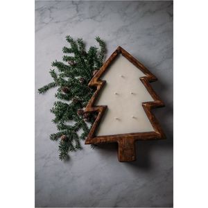 Bol en bois d'aromathérapie de luxe - Bougie en cire de soja écologique en bol en bois - Cadeau de déménagement haut de gamme et décoration pour hall d'hôtel - Product Image 5
