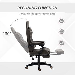 Sedia da Ufficio Ergonomica Marrone con Schienale Alto, Girevole e Reclinabile, Supporto Lombare, Certificata BIFMA, Poltrona Direzionale in Legno - Product Image 5