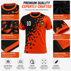 Uniforme de Práctica Personalizado para Niños, Ropa Deportiva de Entrenamiento para Equipos Juveniles, Transpirable, de Secado Rápido, Conjunto de Camisetas Personalizadas, Venta al Por Mayor OEM - Product Image 5