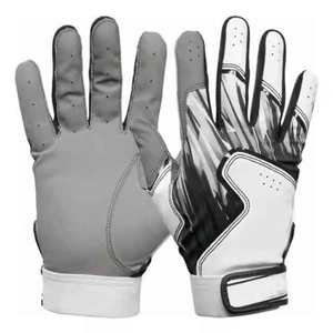 Custom Professional Leather Lightweight Durable Breathable Baseball Batting Gloves Comfortable Palm Fit Right XL for Baseball - Product Image 5