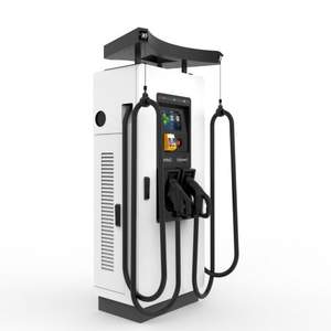 Dernière Génération : Station de Recharge Rapide DC pour Véhicules Électriques 60-240 kW OCPP1.6 avec Double Connecteur GBT et Écran Intégré - Product Image 4