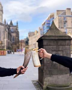 แก้วน้ำทรงแตรวีกิ้งทำจากเขาควายคุณภาพสูง ใช้ดื่มน้ำหรือเบียร์ ราคาดีที่สุด - Product Image 3