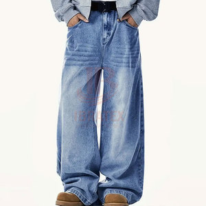 Pantalones Vaqueros Oversize de Último Diseño y Alta Calidad, Lavados, al por Mayor, Diseña tus Propios Pantalones para Hombre, Hechos en Pakistán - Product Image 2