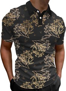 Casual men <b>polo</b> t shirt embroidered style summer short sleeve solid shade knitted fabric stretch comfort clothing - Product Image 3