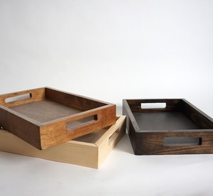 Bandeja de Servir de Madera de Diseño Minimalista Premium para Mesa de Comedor, Bandeja Decorativa para Aperitivos, Bandejas Decorativas para Restaurante - Product Image 1