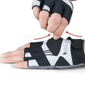 ถุงมือปั่นจักรยานระบายอากาศได้ดี ราคาขายส่ง รับออกแบบตามสั่ง ชุดกีฬา บริการ OEM ราคาถูก - Product Image 4