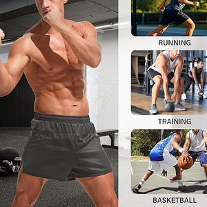 Pantalones Cortos Deportivos de Malla para Hombre, de Secado Rápido, Ligeros, Transpirables, para Gimnasio, Entrenamiento, Fitness, Correr, Actividades al Aire Libre - Product Image 4