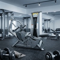 HYPER XS-7306 Appareil de musculation intégré pour la colonne vertébrale, en acier, à usage commercial, à charge par broches, équipement de fitness pour salle de sport ISO9001/CE