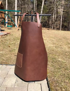 Wholesale Premium Quality Reusable Classic Waist Leather Sleeveless <b>Work</b> <b>Apron</b> Stylish Design Chefs Artists High Durable Beauty - Product Image 1