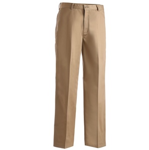 Pantalones de Lona Casuales a la Moda para Hombre, Transpirables, Ecológicos, 100% Algodón, Impresión Personalizada, Color Caqui Sólido - Product Image 1