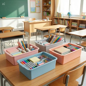 OEM Custom PP Plastic Clothing Storage Box with Lid Rectangle Shape 3-6L Capacity Eco-Friendly Custom Color Production - Product Image 6