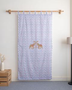Cortinas de Estilo Pastoral con Estampado Floral, 100% Algodón, Personalizables, Ecológicas, que Filtran la Luz, para Hogar y Oficina, Uso en Todas las Estaciones - Product Image 4