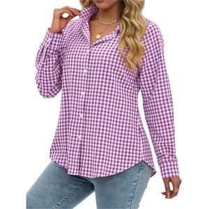 Chemise à manches longues pour femme – Élégante et confortable pour le quotidien – Chemise à manches longues haut de gamme pour femme – Coupe moderne et tissu doux BD - Product Image 5