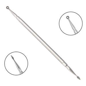 Pousse-cuticules fin à double boucle, multifonctionnel, double face, pour retirer les cuticules des ongles - Product Image 6