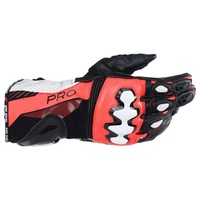 Gants de course personnalisés pour hommes et femmes Gants de protection en cuir imprimés de l'équipe de motocross pour adultes Moto