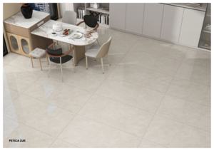 Azulejo de Porcelana de Alto Brillo, Formato Grande de 24x48 Pulgadas, Acabado Premium, Estilo Mármol para Paredes y Pisos - Product Image 4