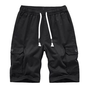 Lightweight High Waist Men's Cargo Shorts for Adults OEM ODM Service Men Workwear Casual Work Shorts with 6 Pockets Breathable - Product Image 3