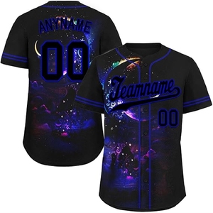Maillots de baseball personnalisés par sublimation pour hommes et femmes – Respirants, haute performance, uniformes d'équipe - Product Image 1