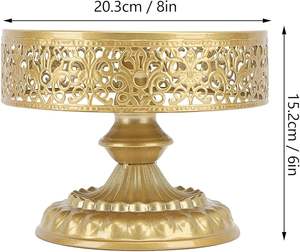 Support à gâteau de qualité supérieure pour la présentation des gâteaux, support de service durable, idéal pour les pâtisseries, les fêtes, les mariages et les célébrations - Product Image 3