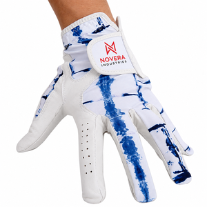 Guantes de Golf Personalizados al por Mayor con Logotipo Personalizado, Duraderos, de Cuero Ecológico, Antideslizantes, Transpirables, con Agarre Ajustable para las Cuatro Estaciones - Product Image 6