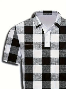 Camiseta larga de verano para hombre más vendida, hecha a medida con logotipo de secado rápido, patrón sólido, venta al por mayor para polos - Product Image 4