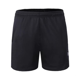 Conjunto de Uniforme de Tenis Unisex, Camiseta de Manga Corta con Pantalones Cortos Azules, Bloques de Color, Poliéster que Absorbe la Humedad - Product Image 4